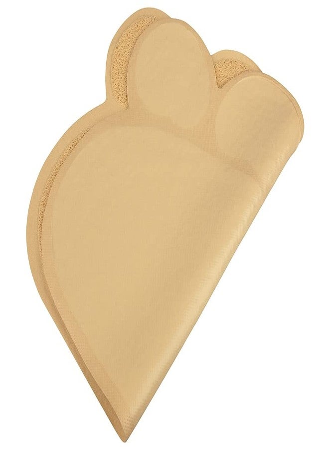 دي ام سجادة صندوق فضلات القطط الكبيرة على شكل مخلب من دي إم، 23.5 × 17.5 بوصة (لون كريمي) - Image 2